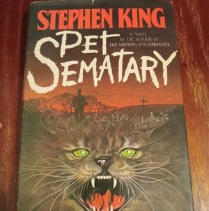 Pet Sematary Novel Stephen King 1983 BCE Hardback